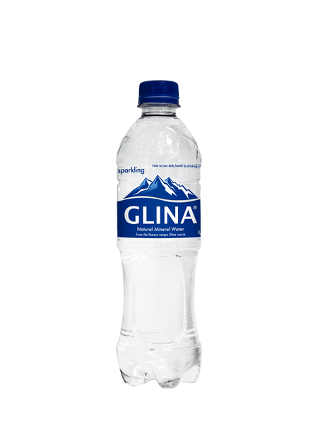 Glina Sparkling Water 0.5L Plastic - Case of 12 - Alb Products