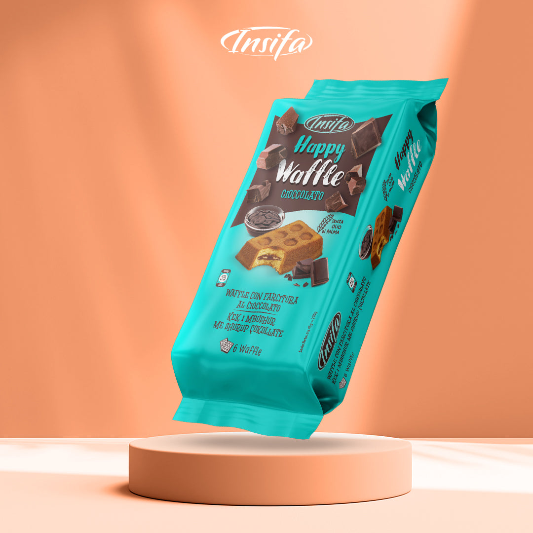 Insifa HAPPY WAFFLE Chocolate – Alb Products