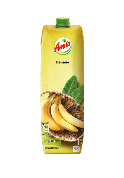 Amita Banana Juice 1L - Alb Products
