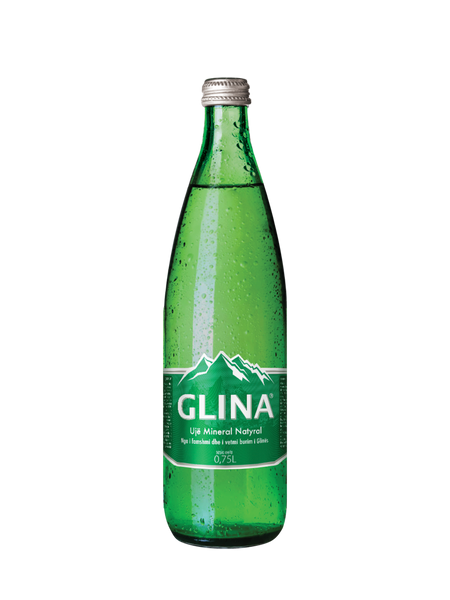 Glina Sparkling Water 0.75L Glass - Case of 12 - Alb Products