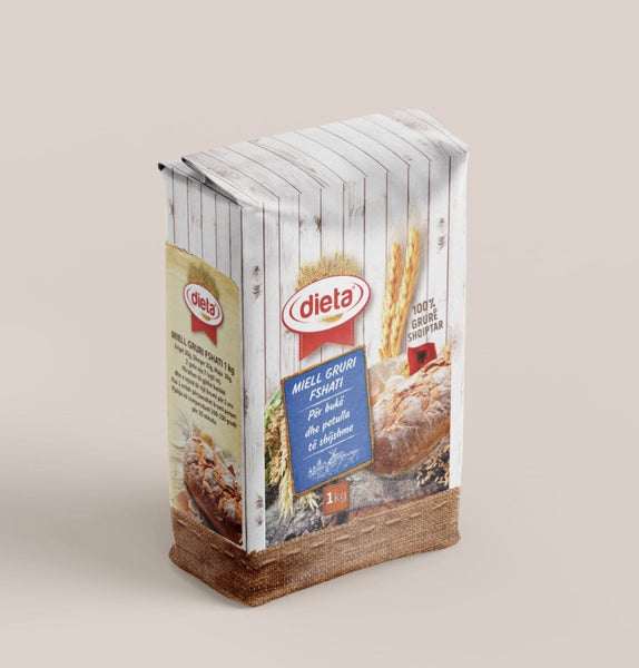 Dieta Wheat Flour for Bread and donuts - Miell gruri fshati - Alb Products