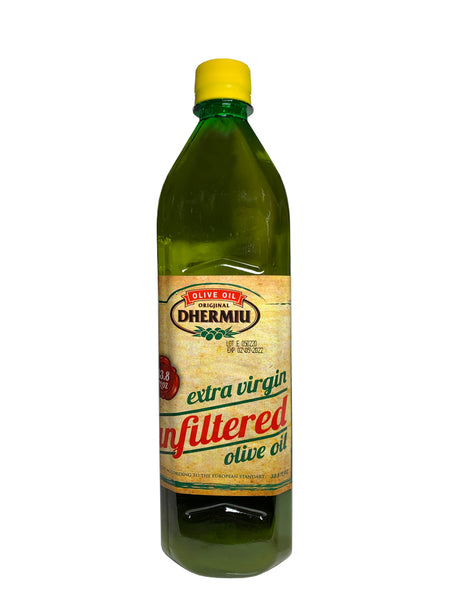 Dhermiu Unfiltered Extra Virgin Olive Oil 1L - Alb Products