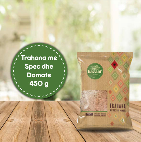 Trahana with paprika and dry tomatoes "Bazaar" 400g - Alb Products