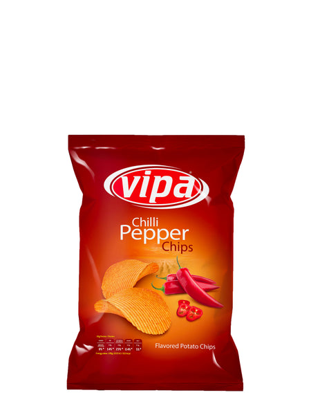 Vipa Chili Pepper Flavored Potato Chips - Alb Products