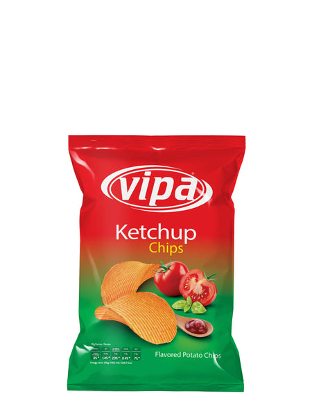 Vipa Ketchup Flavored Potato Chips 75g - Alb Products