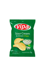 Vipa Sour Cream & Onion Flavored Potato Chips - Alb Products